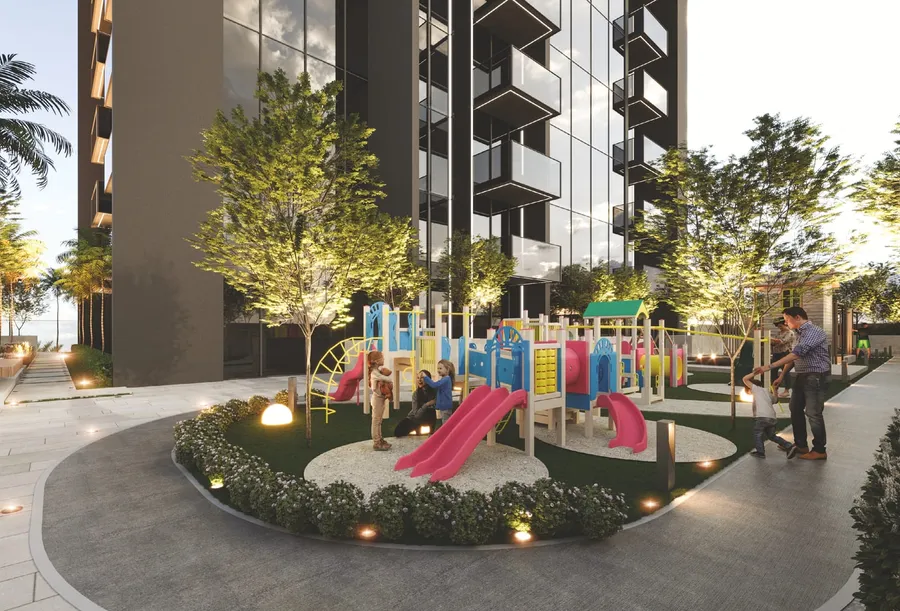 Kids Play Area at Lilium Tower.