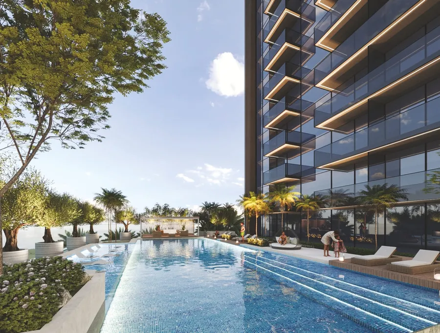 Swimming Pool at Lilium Tower.
