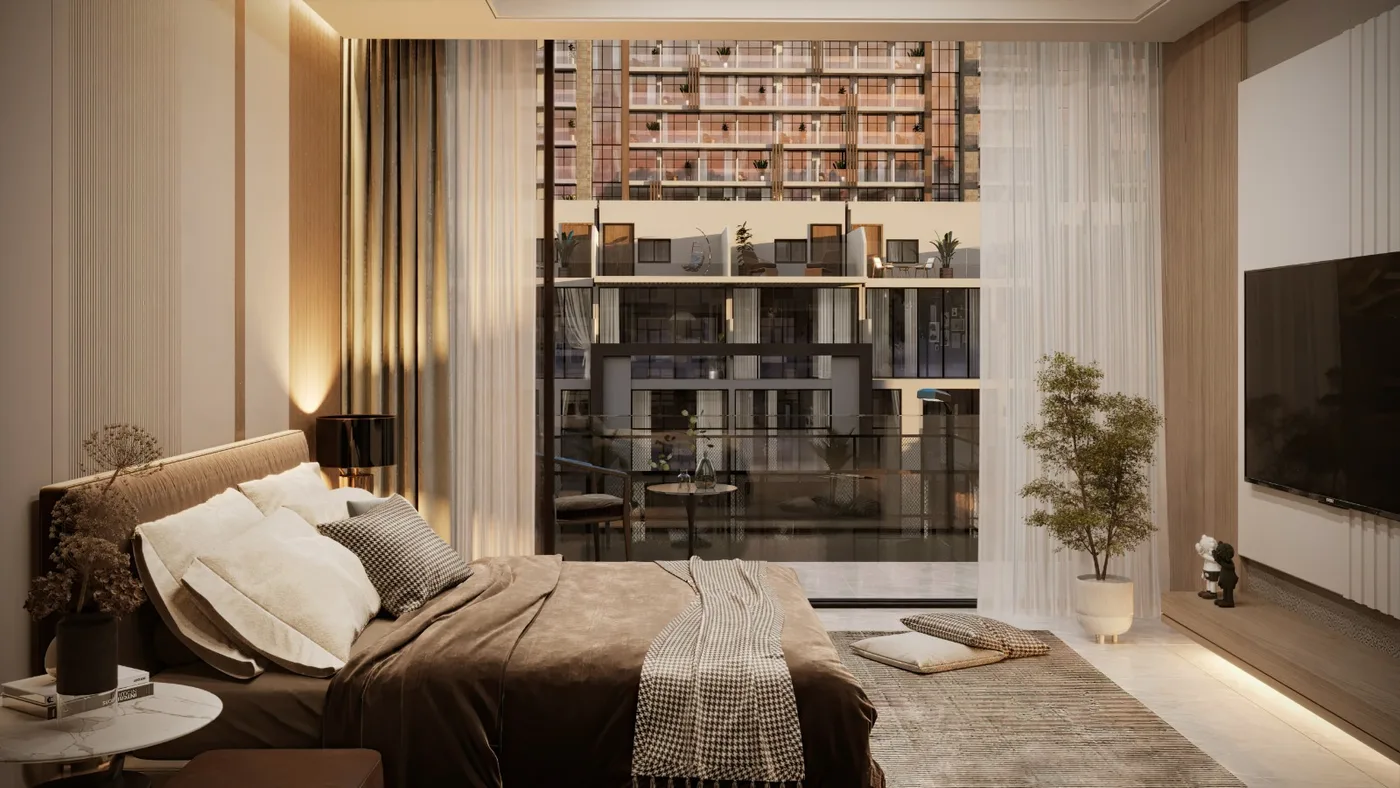 Interior render at Verdana V.