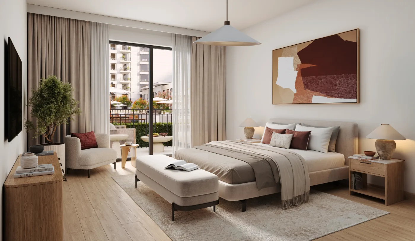 Interior render at Rosewell.