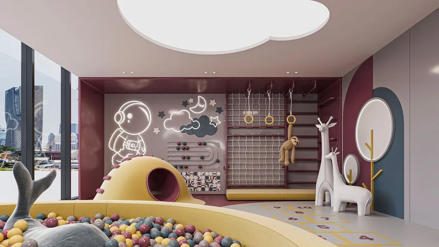 Indoor Kid’S Play Area at Sierra by Iman.