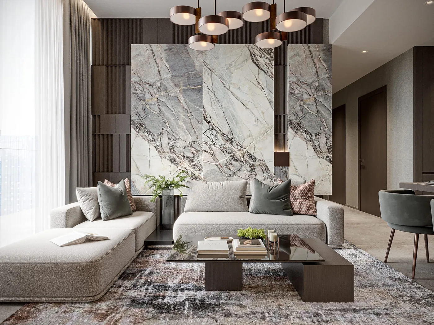 Interior render at Sierra by Iman.