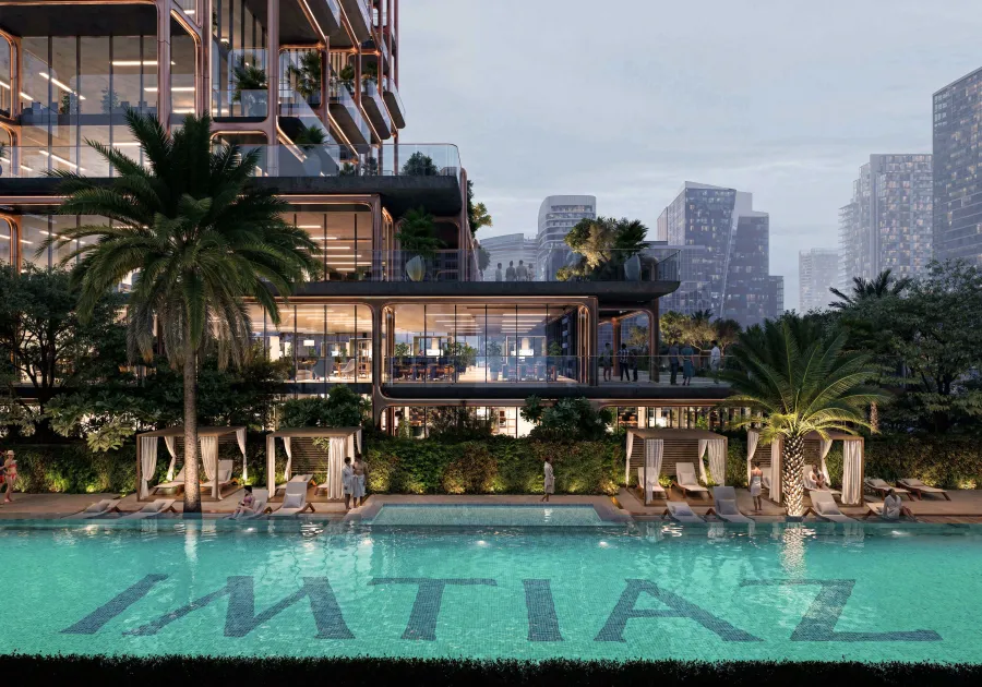 Swimming Pool at The Symphony by Imtiaz.