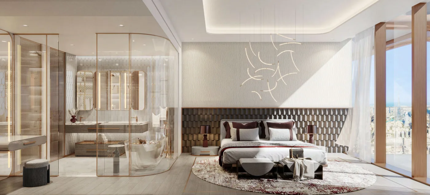 Interior render at The Symphony by Imtiaz.