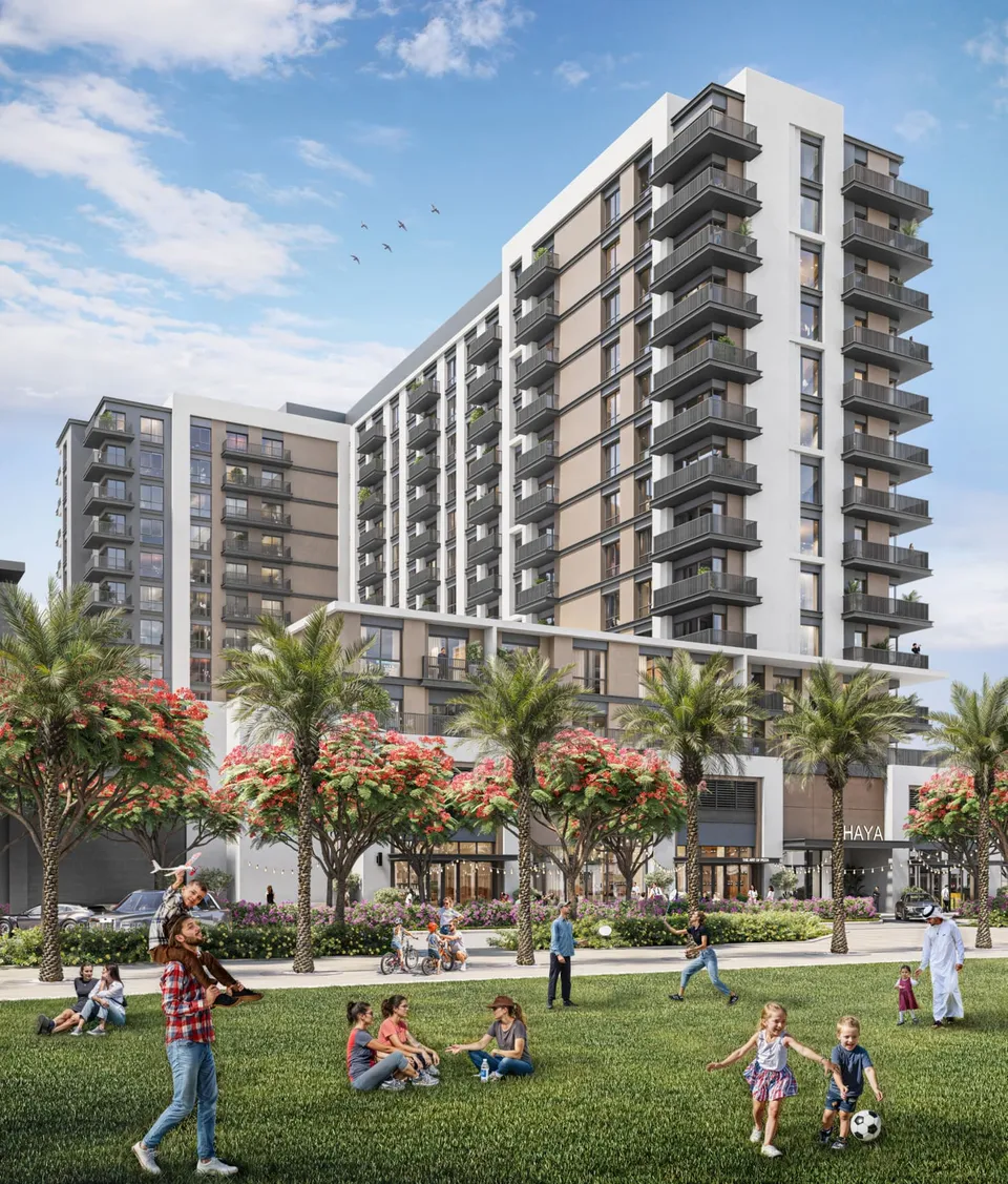 Haya on the Park, Town Square · render 1