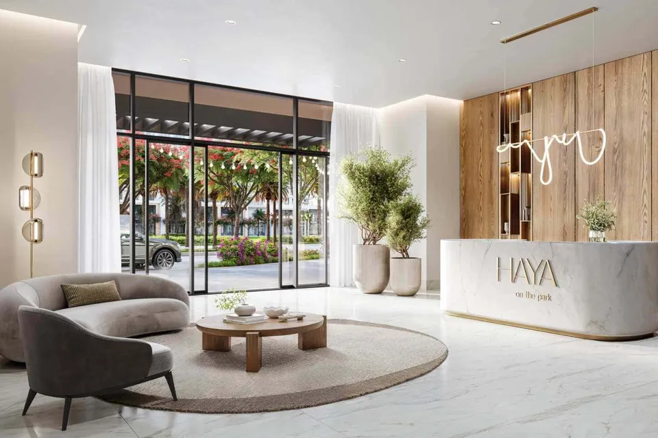Haya on the Park, Town Square · render 4