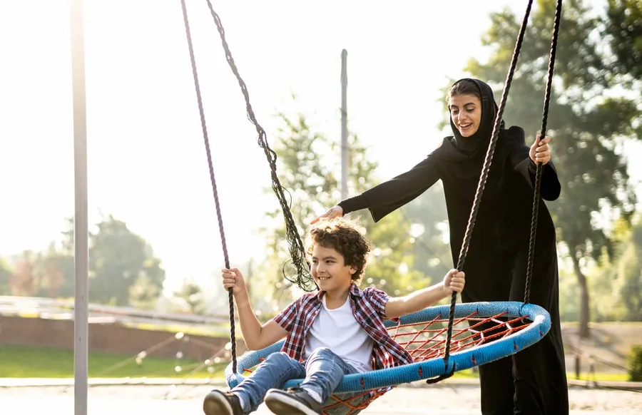 Kids Play Areas at Haya on the Park.