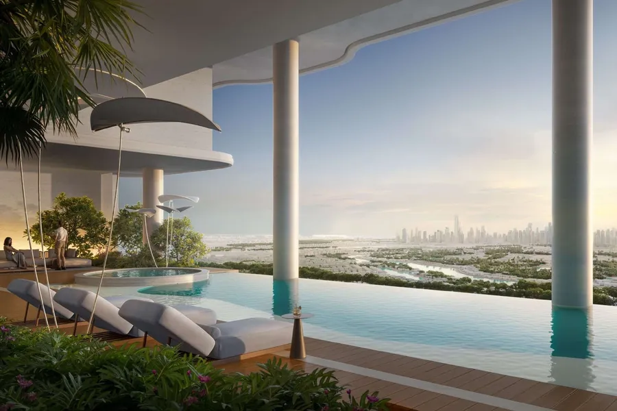 Sky Infinity Pool at ALTA V1EW.