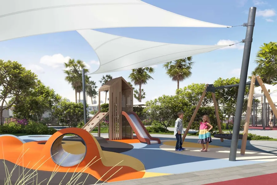 Outdoor Kids Play at ALTA V1EW.