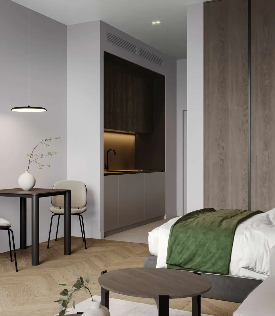 1WOOD Residence 2, Jumeirah Village Circle (JVC) · render 2