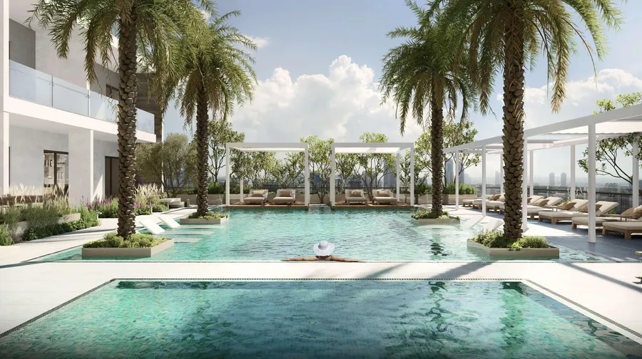 Swimming Pool at 1WOOD Residence 2.