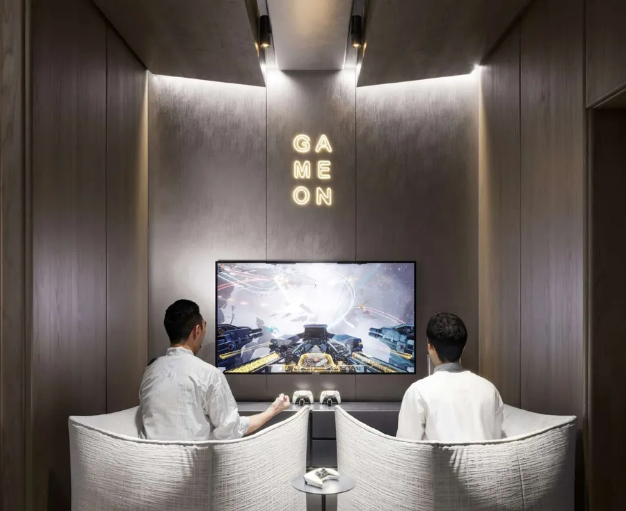 Game Room at V1VID Tower.