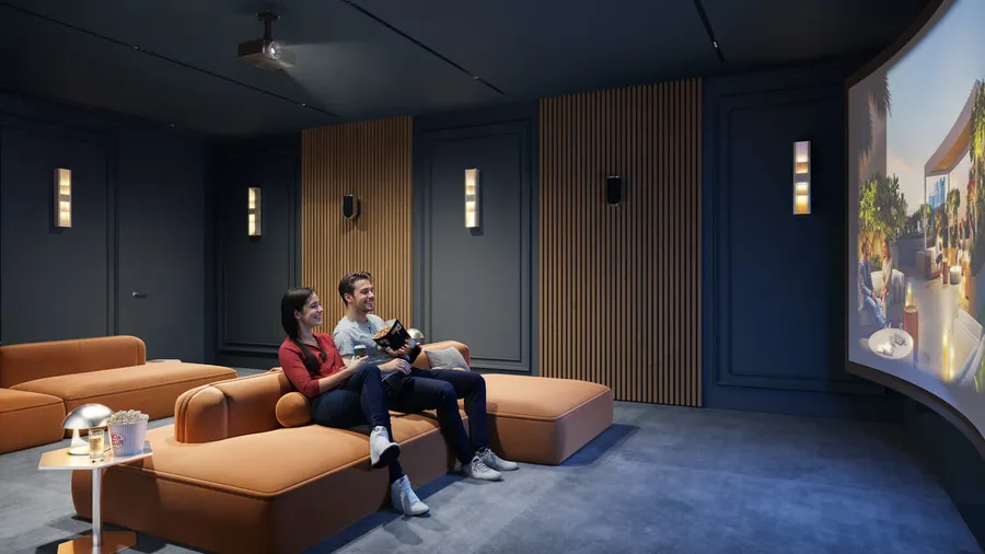 Cinema at ESSENL1FE Residence.