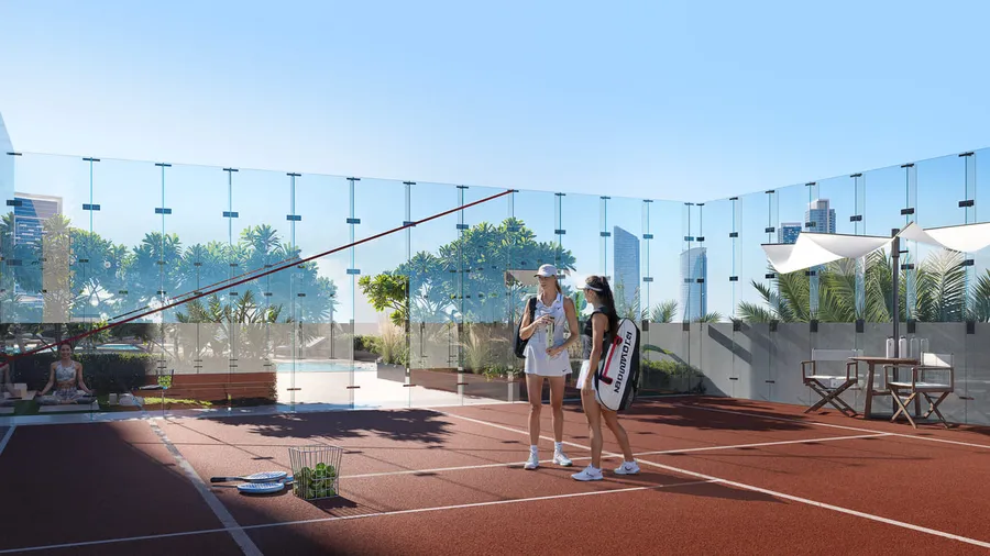 Padel Court at ESSENL1FE Residence.