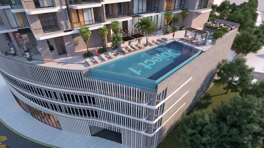 Infinity Pool at TETR1S Tower.