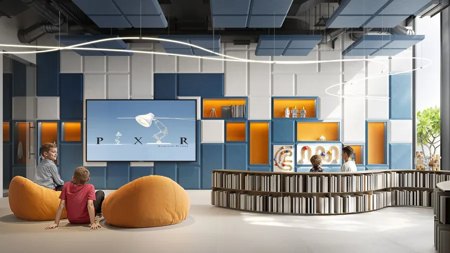 Kids Play Room at TETR1S Tower.