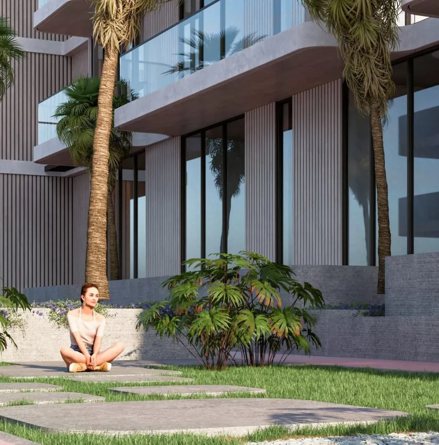 Yoga & Meditation Area at TETR1S Tower.