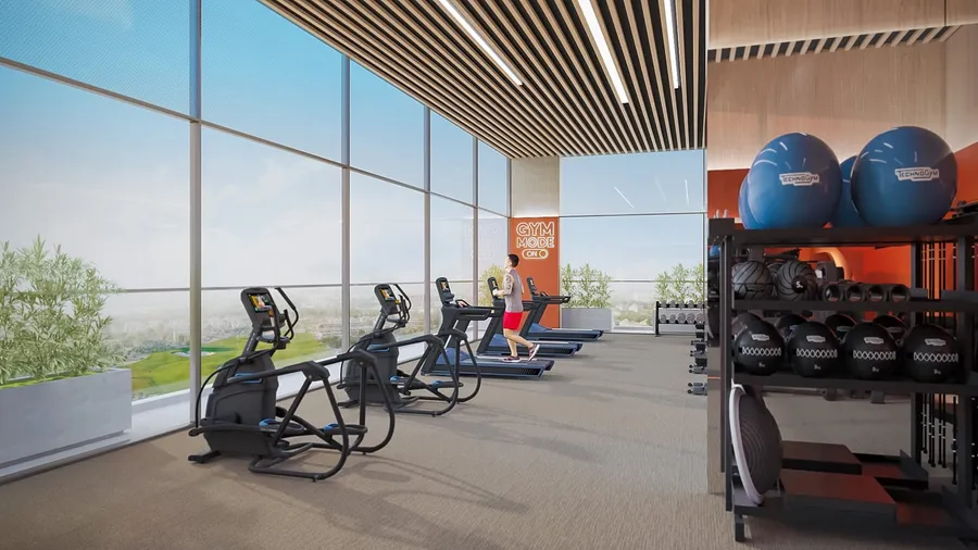 Gym at Legado by Prescott.