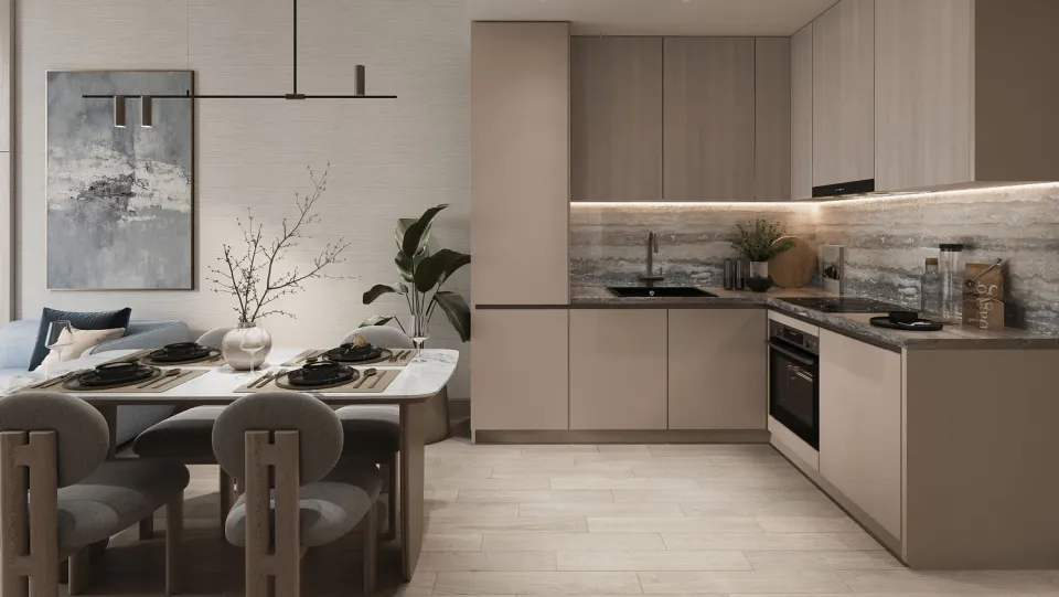 Enre Residence by Imtiaz, Dubai South · render 2