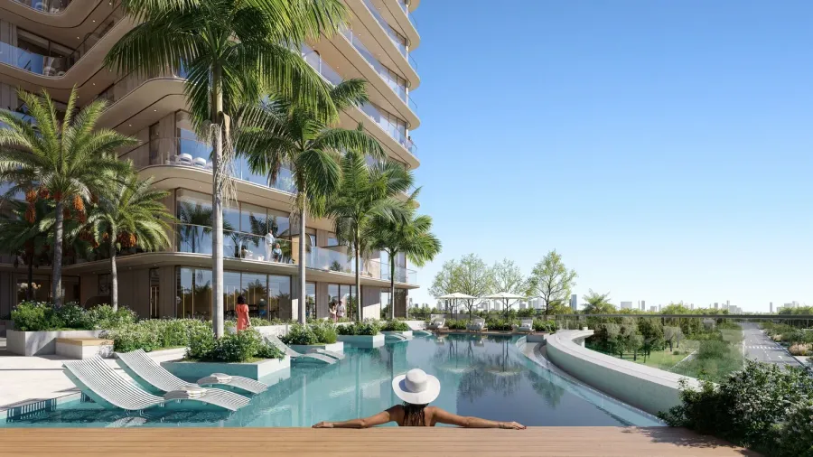 Infinity Pools at Enre Residence by Imtiaz.