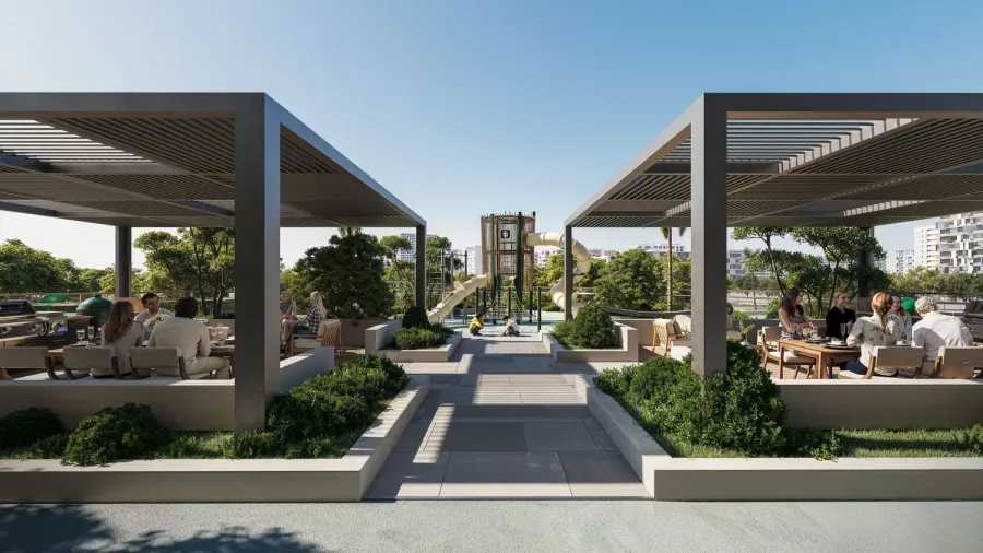BBQ Area at Enre Residence by Imtiaz.