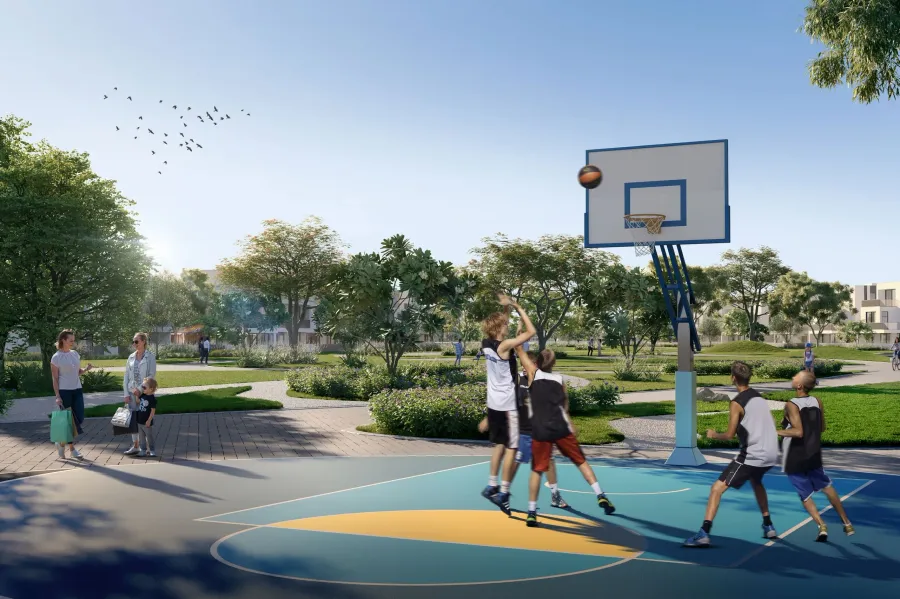 Basketball Court at The Meriva Collection.