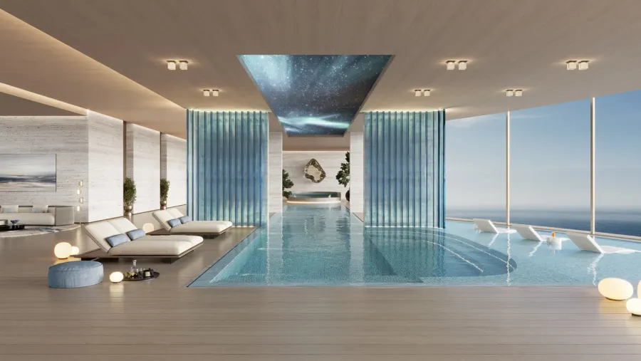 Indoor Pool at The Meriva Collection.