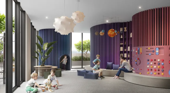 Kids Play Area at V1STARA House.