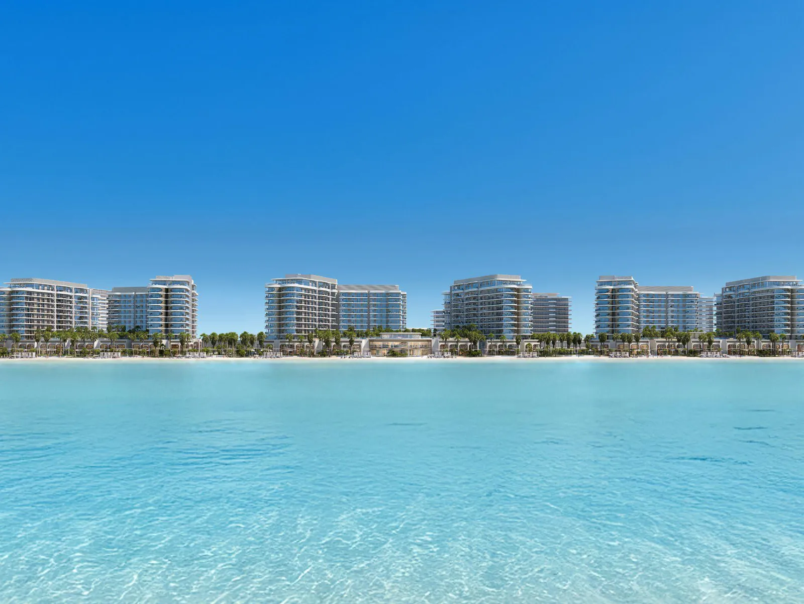 Fahid Beach Terraces, Fahid Island · render 3