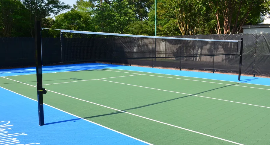 Volleyball Court at Fahid Beach Terraces.