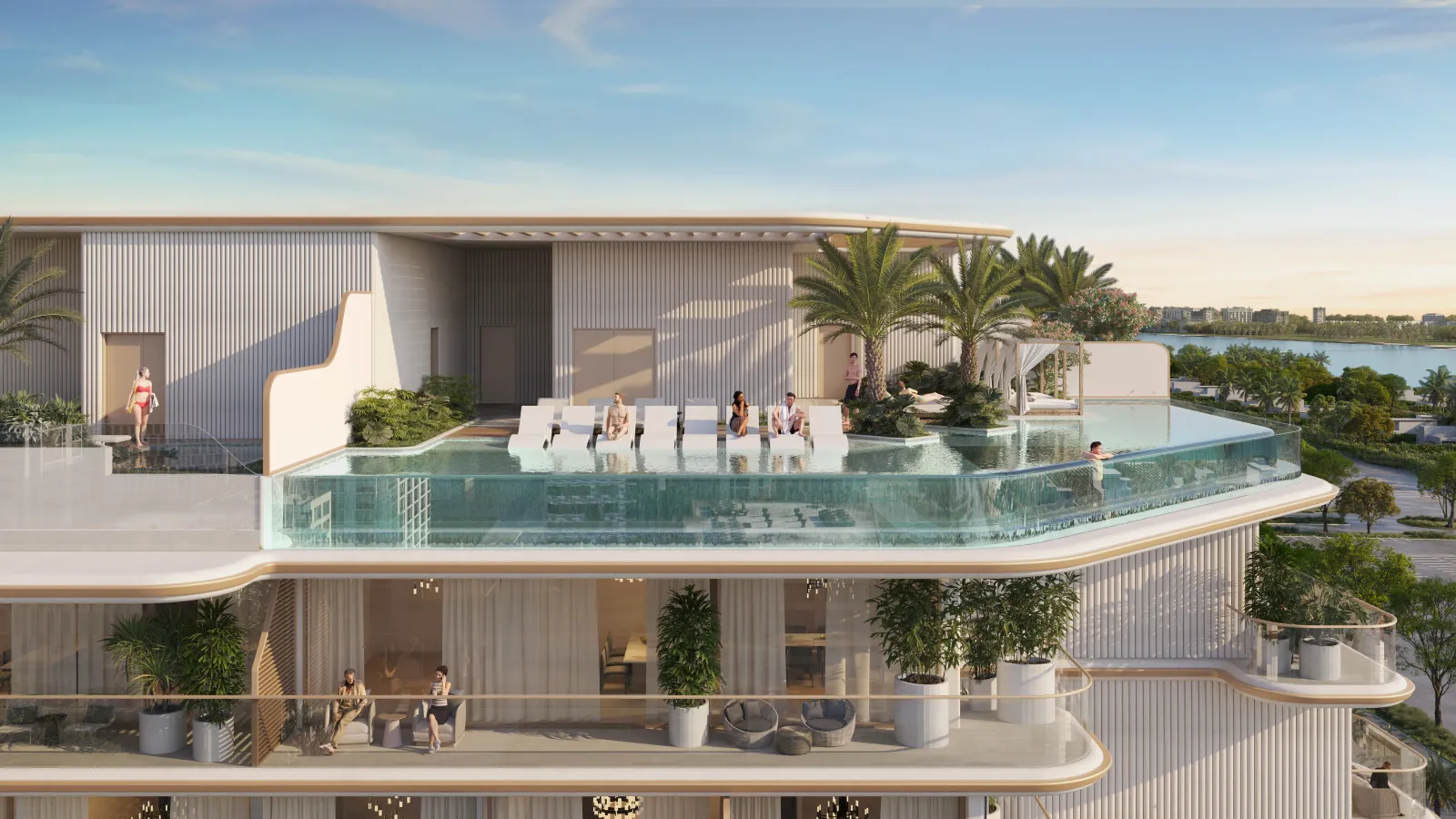 Sunset Bay Grand, Dubai Islands · render 2