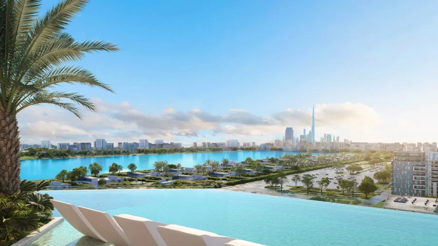 Sky Pool & Sunken Seating at Sunset Bay Grand.
