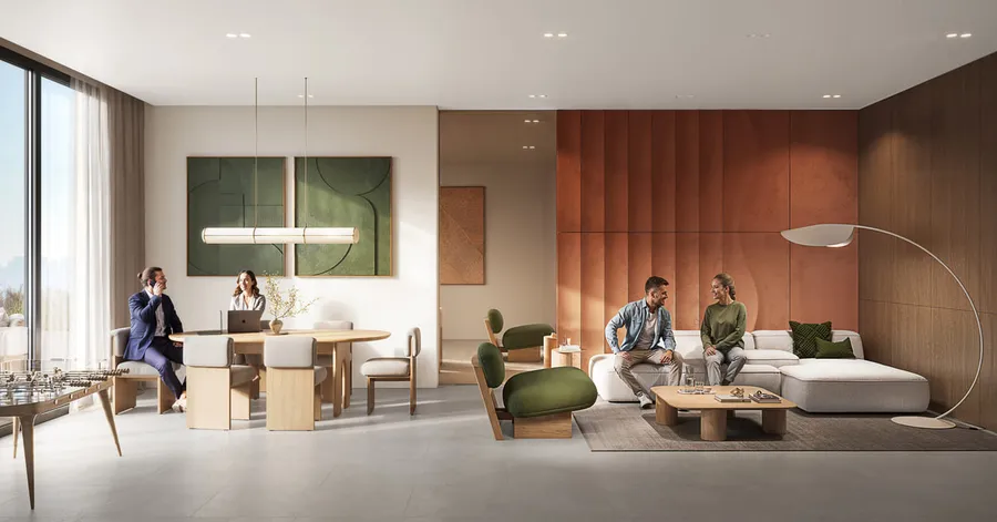 Clubhouse at AUREL1A Residence.