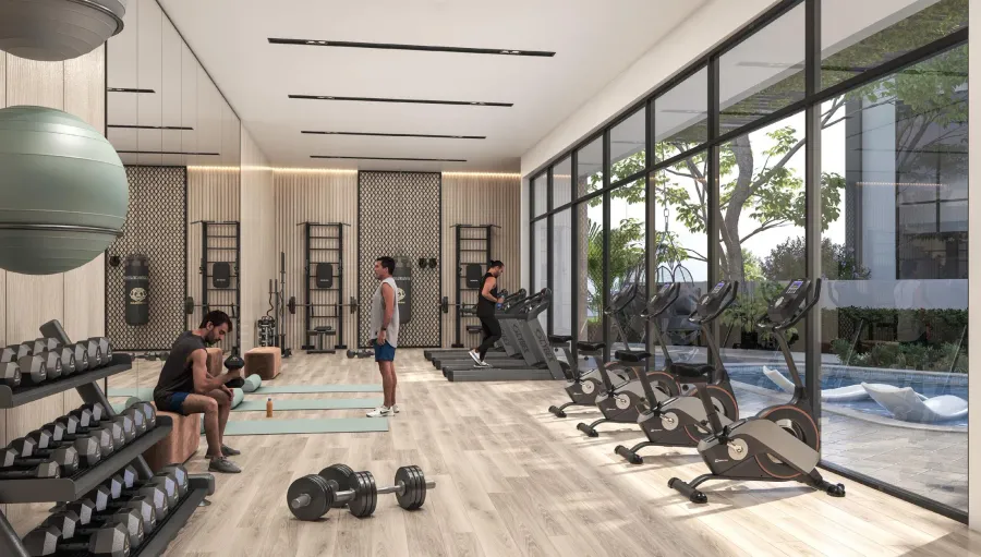 Gymnasium at Verdana VIII.