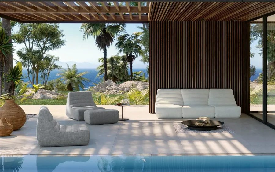 Shaded Seating Areas at Verdana VIII.