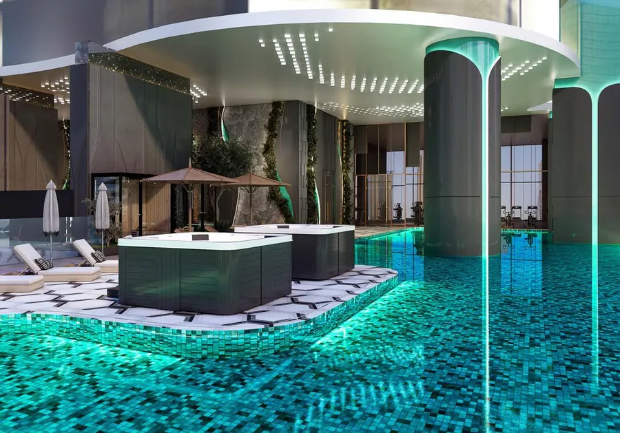 Swimming Pool at MBL Signature.