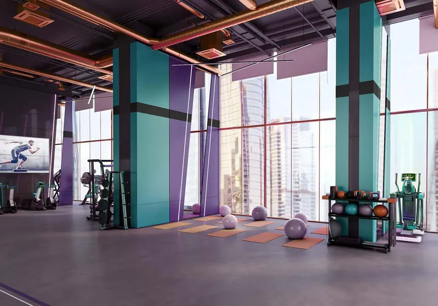 Fully Equipped Gym at MBL Signature.