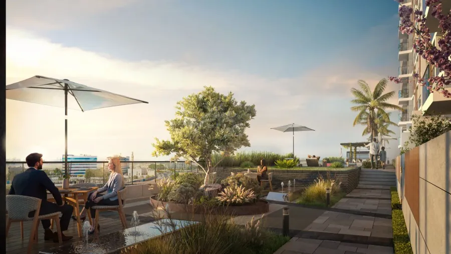 Shaded Seating Areas at Verdana IX.