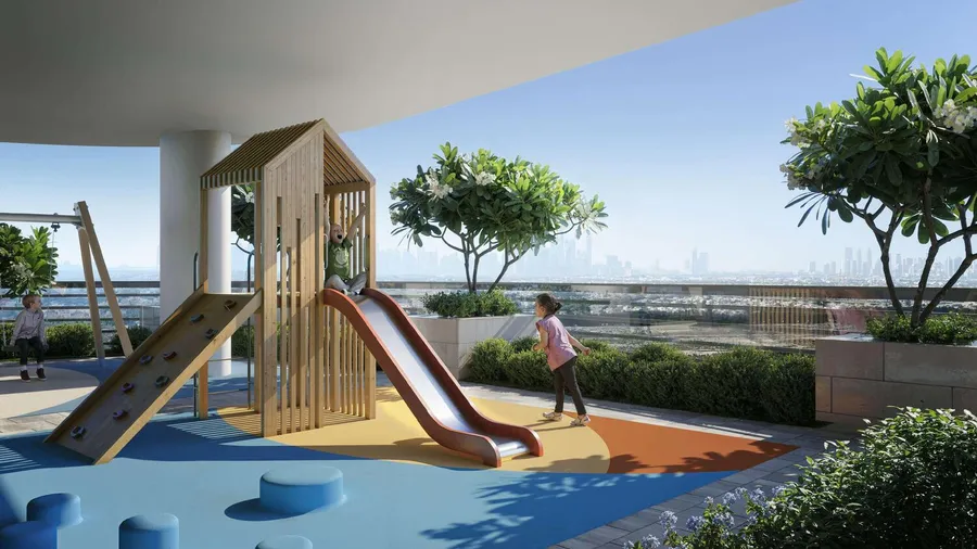 Outdoor Kids Play Area at ELAR1S Axis.