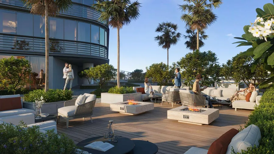 Office Terrace at ELAR1S Axis.
