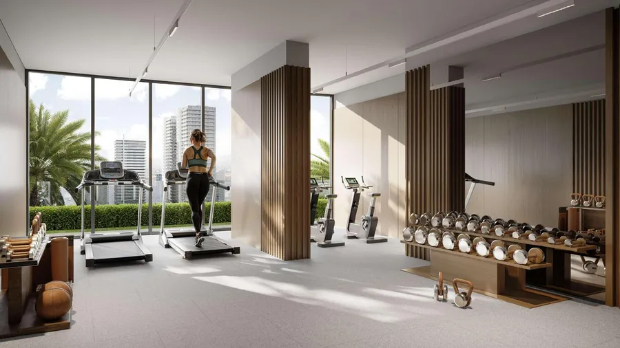 Gym at ELAR1S Axis.