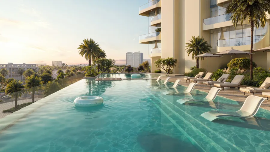 Infinity Pool at The Caden by Prescott.
