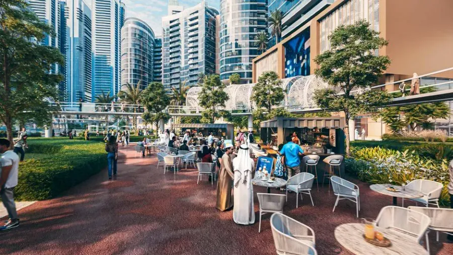 Cafes and Dining Outlets at Orchid Towers Phase 1.