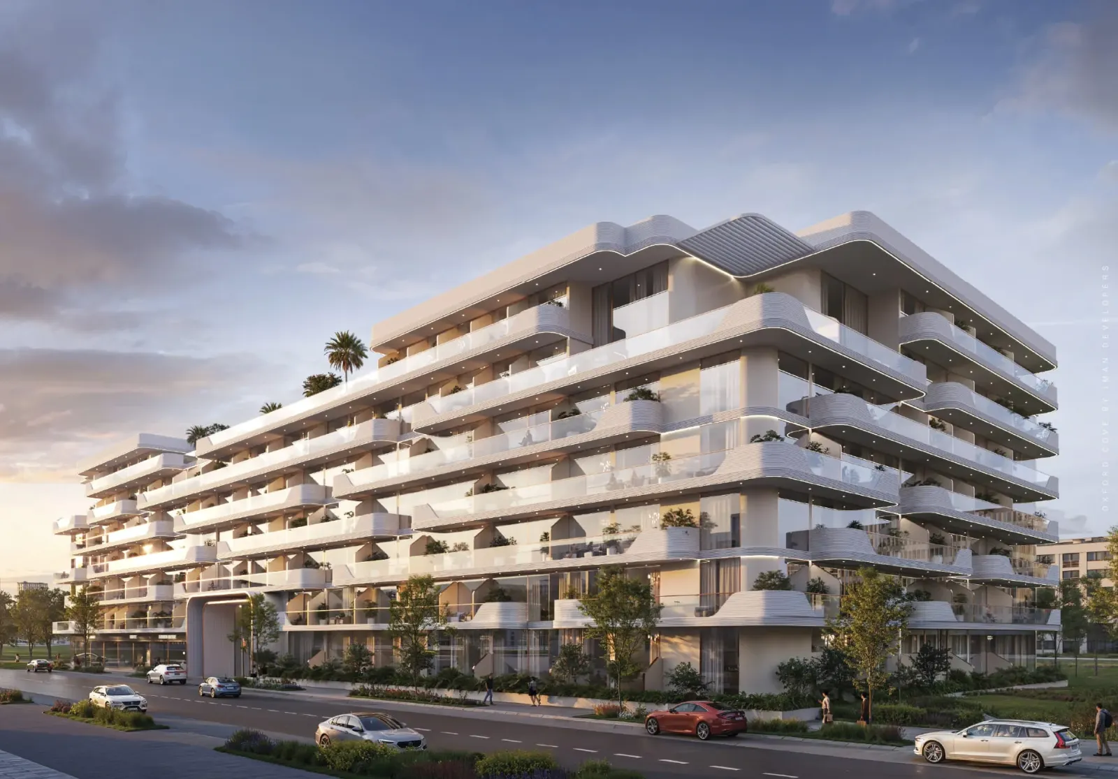 Oxford Cove by Iman, JVC (Jumeirah Village Circle) · render 1