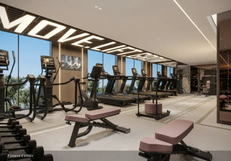 Fitness Center at Oxford Cove by Iman.