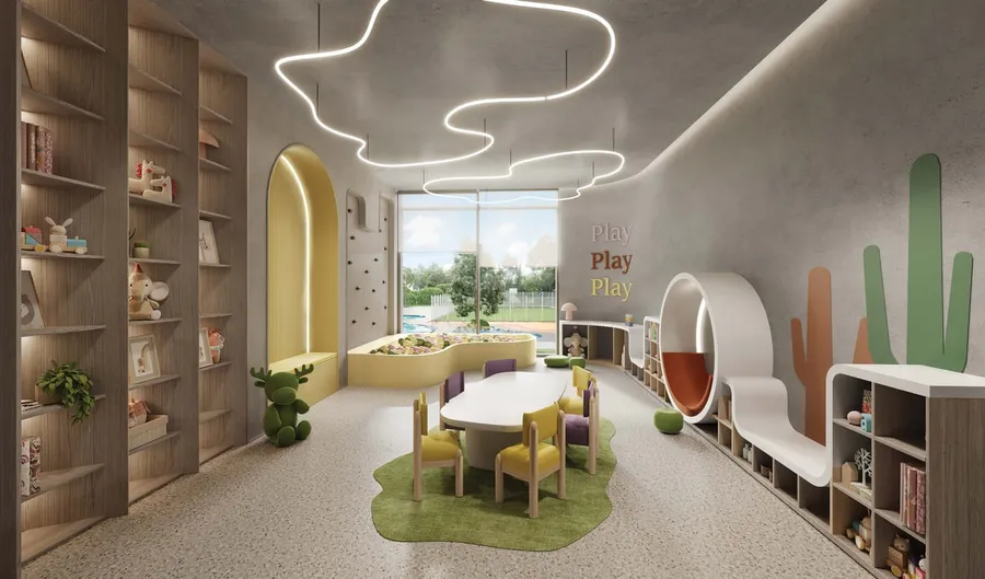 Indoor Kids Play Area at Parkway by Prestige One.