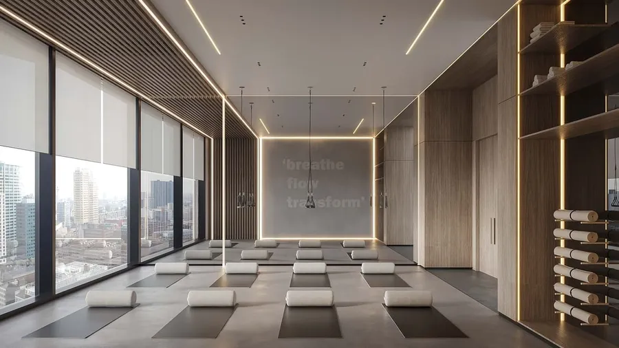Yoga Studio at Parkway by Prestige One.