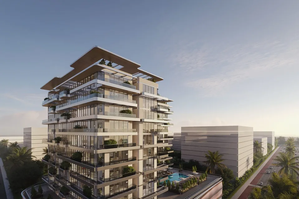 Seaside by Prestige One, Dubai Islands · render 3