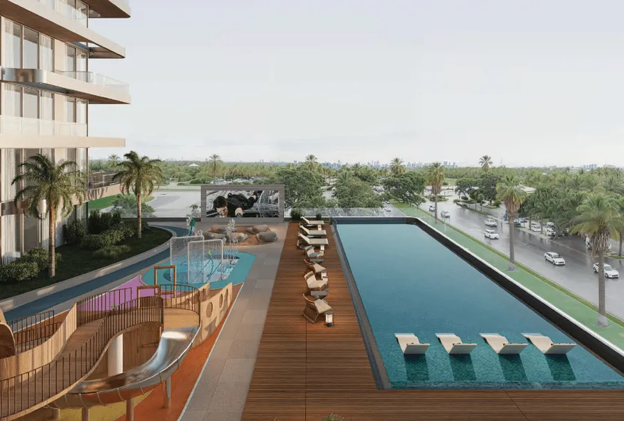 Swimming Pool at Seaside by Prestige One.