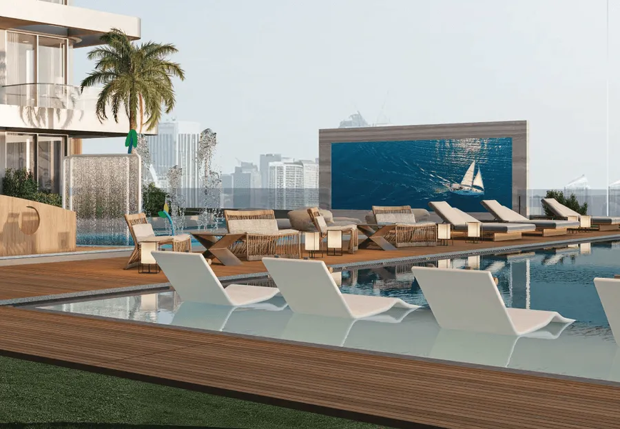 Outdoor Cinema at Seaside by Prestige One.